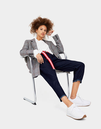 White platform plimsolls