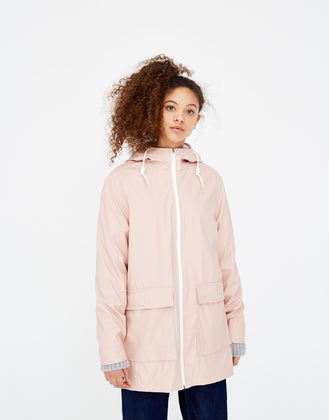 Hooded raincoat