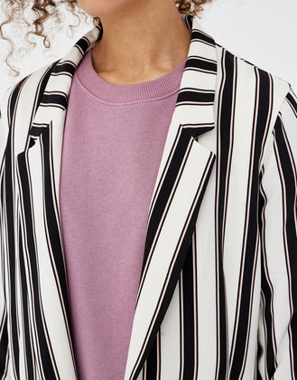 Striped blazer