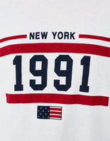 Basic T-shirt with flag