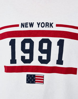 Basic T-shirt with flag